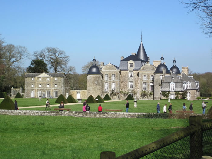 Chateau des Bourbansais Bretagne France